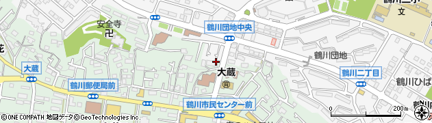 東京都町田市大蔵町1969周辺の地図