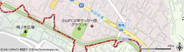東京都町田市小山町688周辺の地図