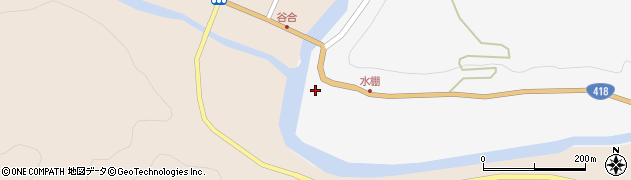 山県市商工会美山支所周辺の地図