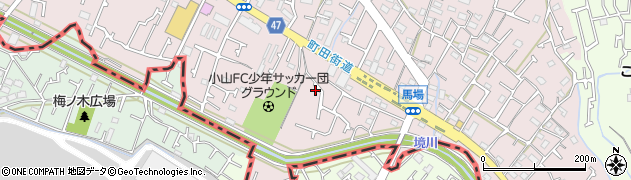 東京都町田市小山町688-1周辺の地図