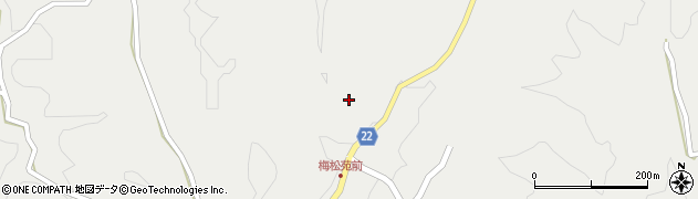 長野県松川町（下伊那郡）生田周辺の地図
