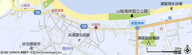元宮町周辺の地図