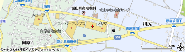 神奈川県相模原市緑区向原4丁目2周辺の地図