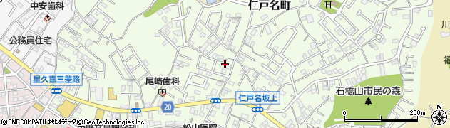 千葉県千葉市中央区仁戸名町409周辺の地図