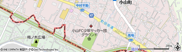 東京都町田市小山町694-8周辺の地図