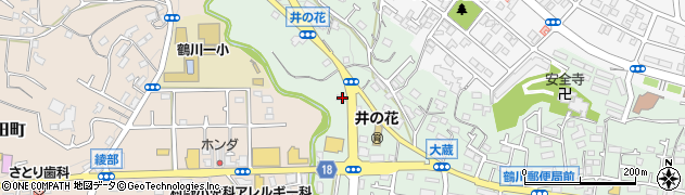 東京都町田市大蔵町553周辺の地図