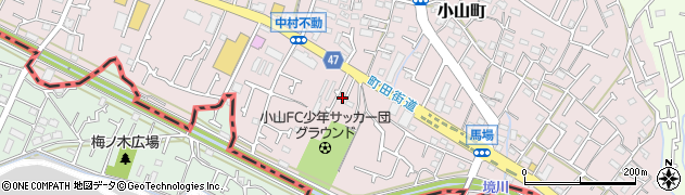 東京都町田市小山町694-16周辺の地図