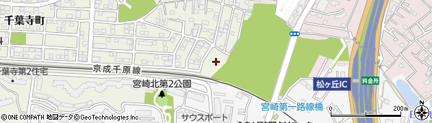 千葉寺ふくろう公園周辺の地図
