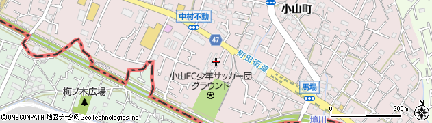 東京都町田市小山町694周辺の地図