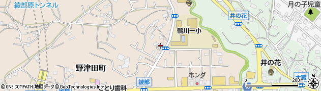 東京都町田市野津田町1396周辺の地図