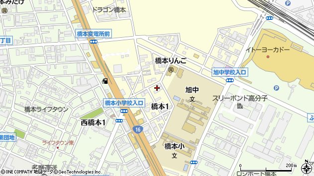 〒252-0143 神奈川県相模原市緑区橋本の地図