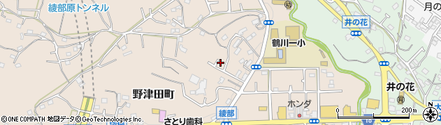 東京都町田市野津田町1014周辺の地図