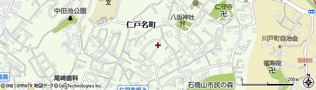千葉県千葉市中央区仁戸名町周辺の地図