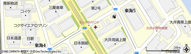 ヤマニ屋物流サービス株式会社　東京支店周辺の地図