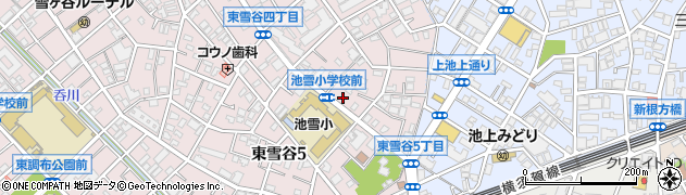 東京百貨センター周辺の地図