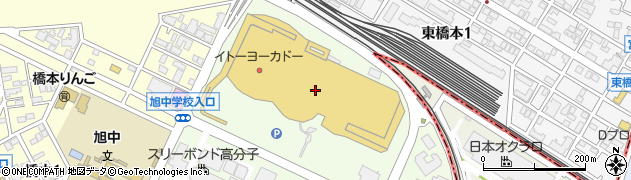 ポニークリーニング　アリオ橋本店周辺の地図