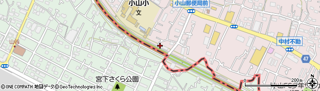 東京都町田市小山町804-23周辺の地図