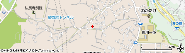 東京都町田市野津田町1484周辺の地図