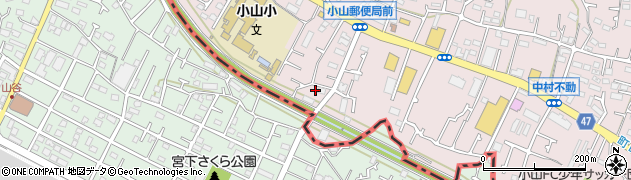 東京都町田市小山町804-32周辺の地図