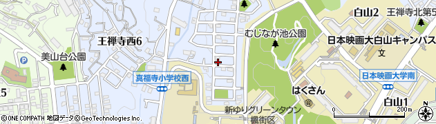 神奈川県川崎市麻生区王禅寺西5丁目18-7周辺の地図