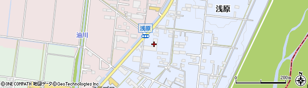株式会社田丸　南アルプス営業所周辺の地図