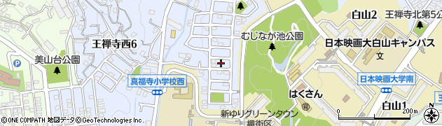 神奈川県川崎市麻生区王禅寺西5丁目18周辺の地図