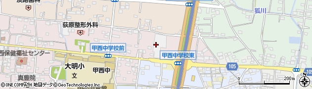 村田屋中央おかじま甲西食品館周辺の地図
