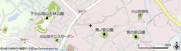 東京都町田市下小山田町2906周辺の地図