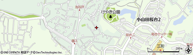 東京都町田市上小山田町439周辺の地図