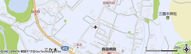 神奈川県相模原市緑区三ケ木709周辺の地図