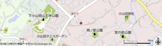 東京都町田市下小山田町2904周辺の地図