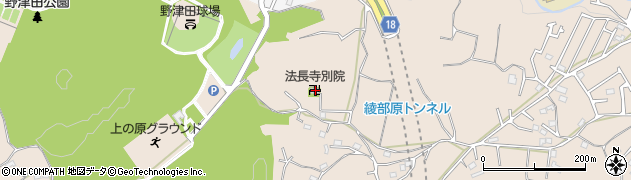 東京都町田市野津田町1567周辺の地図