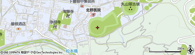 銚子塚古墳周辺の地図
