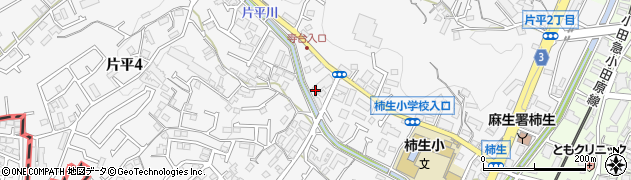 神奈川県川崎市麻生区片平4丁目1周辺の地図
