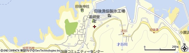 鳥取県岩美町（岩美郡）田後周辺の地図