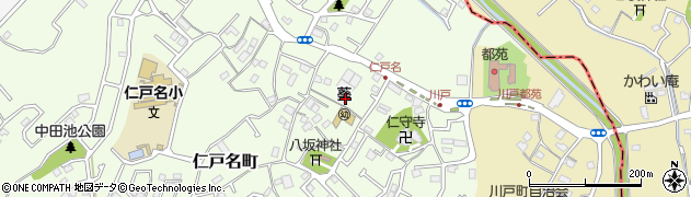 千葉県千葉市中央区仁戸名町204周辺の地図