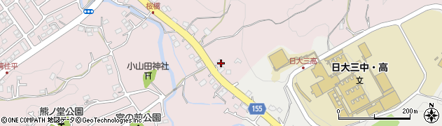 東京都町田市下小山田町79周辺の地図
