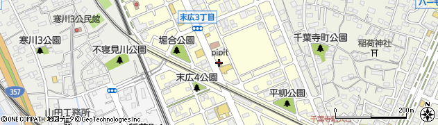 ＰｉＰｉｔ末広店周辺の地図