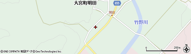 京都府京丹後市大宮町明田1135周辺の地図