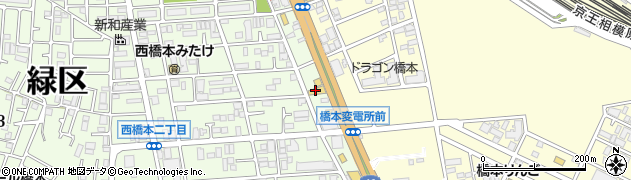 独楽寿司相模原店周辺の地図