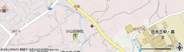 東京都町田市下小山田町84-3周辺の地図