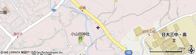 東京都町田市下小山田町84-4周辺の地図