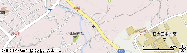 東京都町田市下小山田町84-1周辺の地図