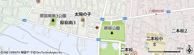 神奈川県相模原市緑区原宿南3丁目2周辺の地図