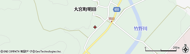 京都府京丹後市大宮町明田400周辺の地図