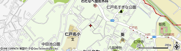 千葉県千葉市中央区仁戸名町252周辺の地図