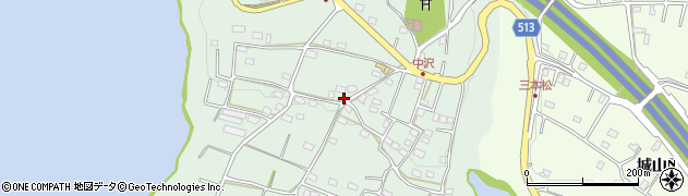 神奈川県相模原市緑区中沢595-1周辺の地図