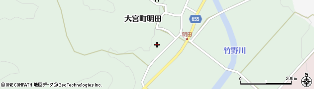京都府京丹後市大宮町明田399周辺の地図