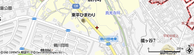 東京都町田市広袴町484周辺の地図