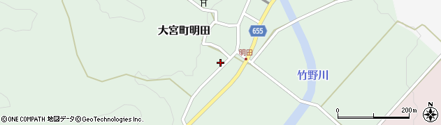 京都府京丹後市大宮町明田939周辺の地図